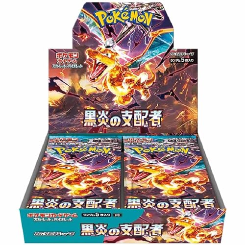 Pokémon Scarlet & Violet Ruler of Black Flame (sv3) Booster Display - JPN von Pokémon
