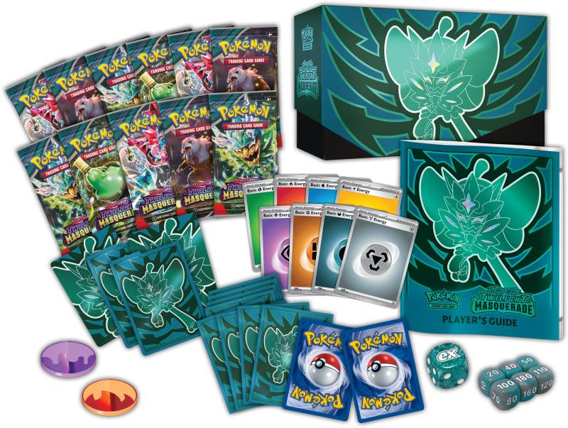 Pokémon Scarlet &  Violet Twilight Masquerade SV6 Elite Trainer Box Sammelset von Pokémon