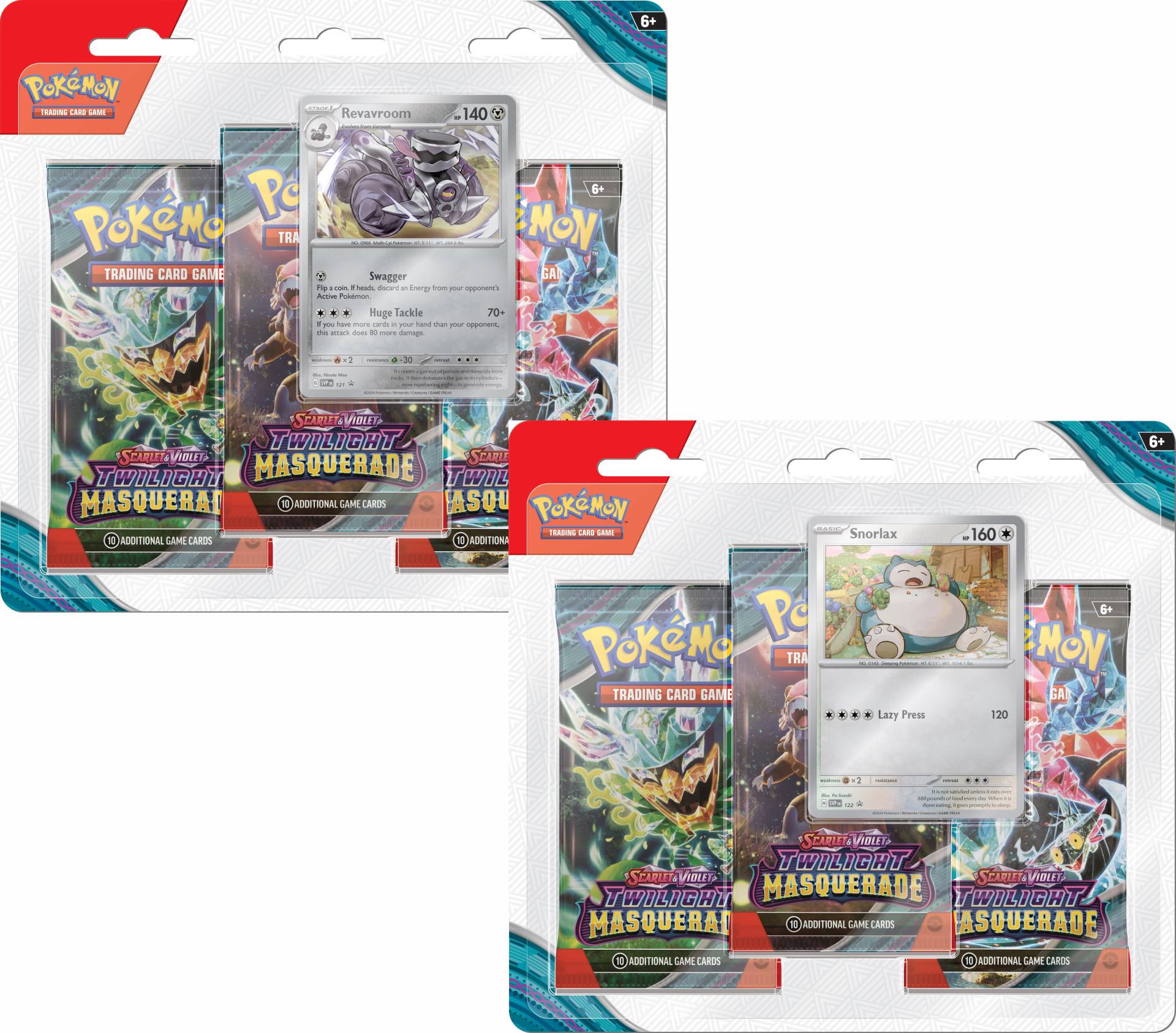 Pokémon Scarlet & Violet Twilight Masquerade SV6 Sammelkarte Gemischte Auswahl 3er-Pack Pokémon Scarlet & Violet Twilight Masquerade SV6 Sammelkarte Gemischte Auswahl 3er-Pack von Pokémon