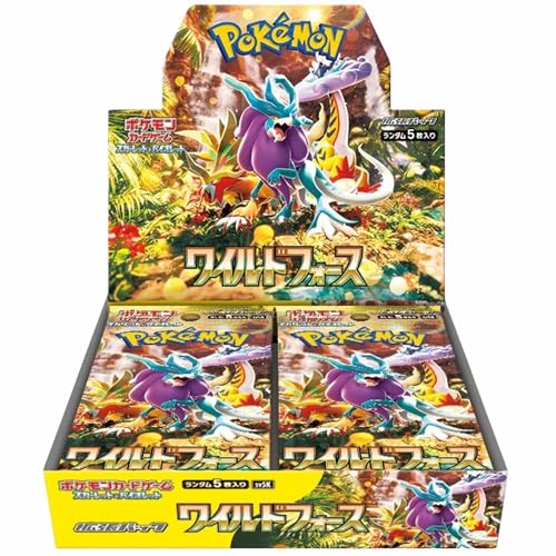 Pokémon Scarlet & Violet Wild Force (sv5K) Booster Display - JPN von Pokémon