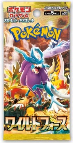 Pokémon Scarlet & Violet Wild Force (sv5K) Booster - JPN von Pokémon