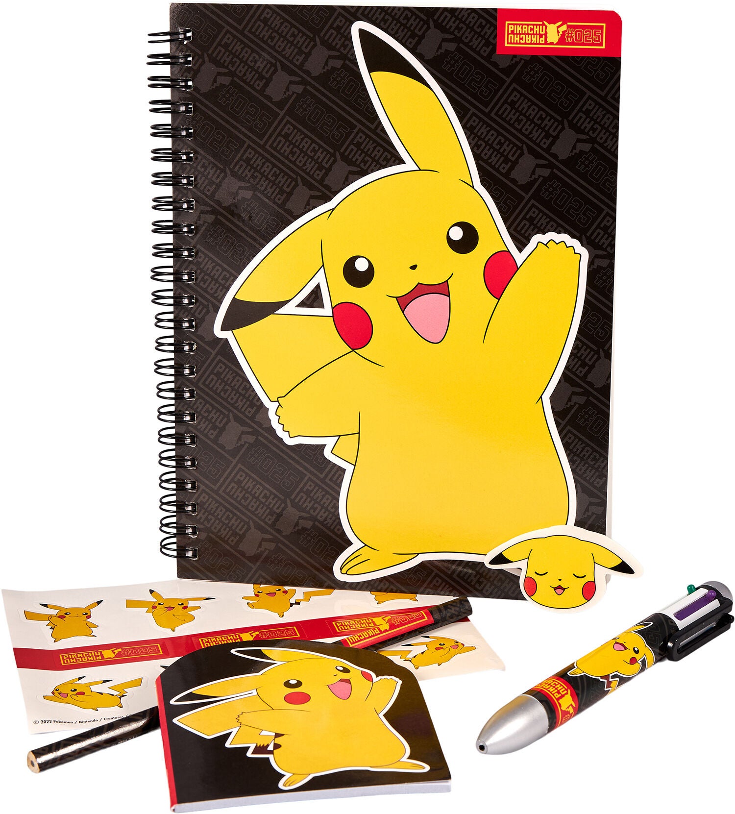 Pokémon Schreibset, Schwarz/Gelb von Pokémon