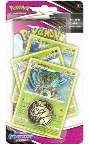Pokémon Schwert und Schild 8: Premium-Blister (eins zufällig ausgewählt), Kartenspiel, ab 6 Jahren, für 2 Spieler, über 10 Minuten Spieldauer von Pokémon