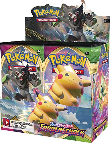 Pokemon - Schwert & Schild Serie 4 - Farbenschock - Displays mit 36 Booster - Deutsch von Pokémon