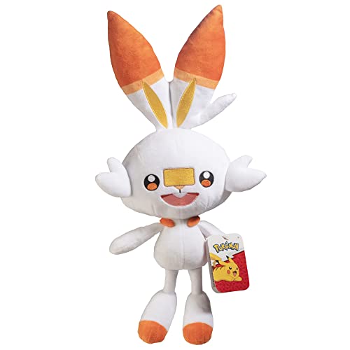 Pokémon Scorbunny Plüschtier, 30,5 cm, offizielles Lizenzprodukt, für Kinder ab 2 Jahren Pokémon Scorbunny Plüschtier, 30,5 cm, offizielles Lizenzprodukt, für Kinder ab 2 Jahren von Pokémon