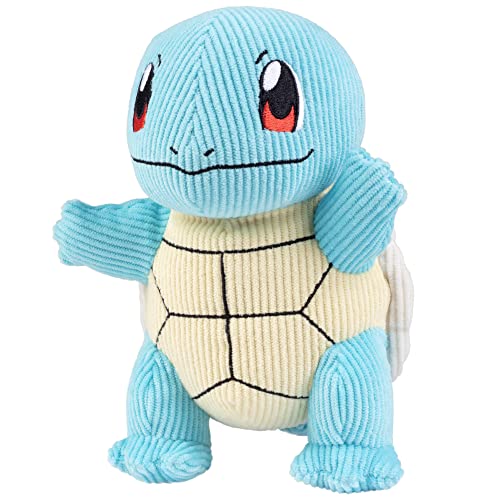 Pokémon Select PKW2391 - Schiggy Kord-Plüsch 20 cm, offizielles Plüsch von Pokémon