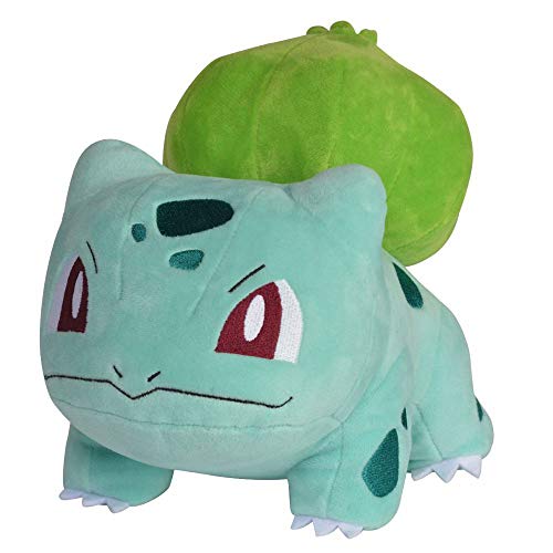 Pokemon Selection Plüschfiguren | 20 cm Plüschtier, Plüschtier: Bulbizarre von Pokémon