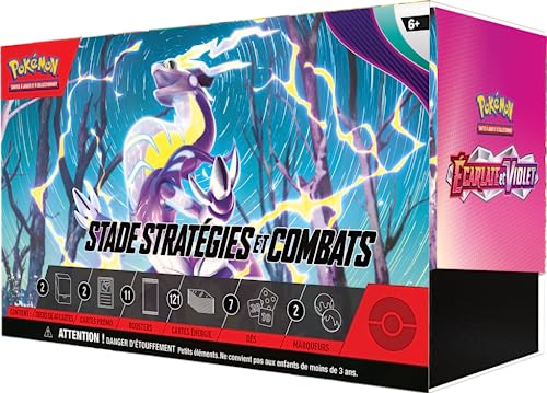 Pokémon - Set – EV01 Scharlachrot und Violett – Stadion Strategien und Kämpfe von Pokemon
