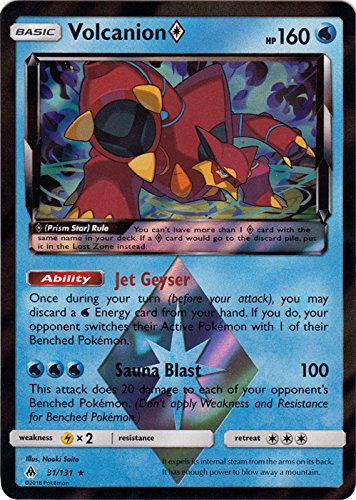 Pokemon Singles Volcanion Prism Star - 31/131 - Holo Rare - Verbotenes Licht Pokemon Singles Volcanion Prism Star - 31/131 - Holo Rare - Verbotenes Licht von Pokemon