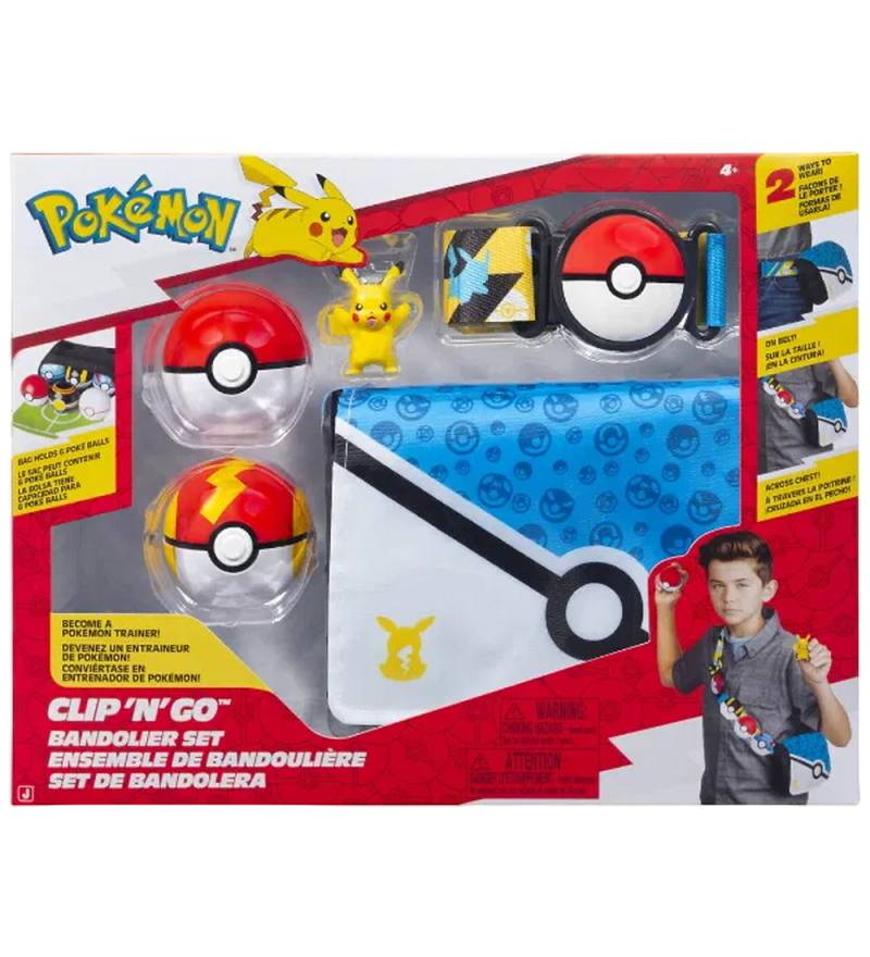 Pokémon Spielset - Pikachu - Clip 'N' Go - Pokémon - One Size - Spielzeugfiguren Pokémon Spielset - Pikachu - Clip 'N' Go - Pokémon - One Size - Spielzeugfiguren von Pokémon