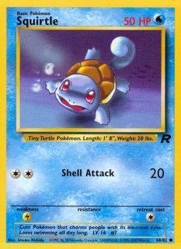 Pokemon - Squirtle (68) - Team Rocket von Pokémon