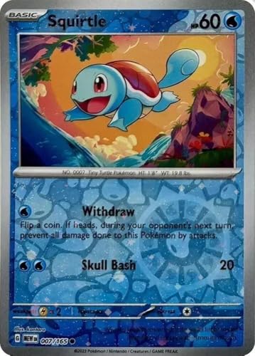 Pokemon - Squirtle 007/165 - Pokemon 151 - Promo Cosmos Reverse Foil - Costco Exclusive Einzelkarte Pokemon - Squirtle 007/165 - Pokemon 151 - Promo Cosmos Reverse Foil - Costco Exclusive Einzelkarte von Pokémon