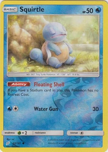 Pokemon Squirtle 22/181 - Team Up - Reverse Foil - Einzelkarte Pokemon Squirtle 22/181 - Team Up - Reverse Foil - Einzelkarte von Pokemon