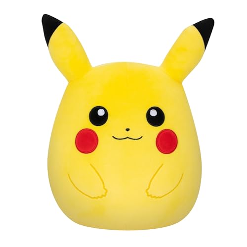 Pokémon Bizak Squishmallow-Plüschtier Pikachu, 25 cm von Pokémon