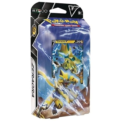 Pokémon | Starter-Set – Kampfdeck Zeraora-V oder Deoxys-V | zufälliges Modell – französische Version Pokémon | Starter-Set – Kampfdeck Zeraora-V oder Deoxys-V | zufälliges Modell – französische Version von Pokémon