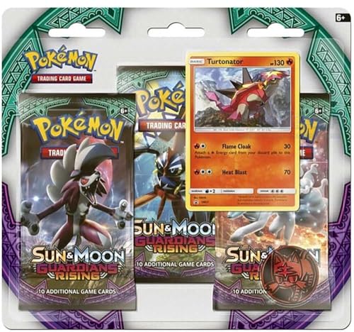 Pokemon "Sun and Moon Guardians Rising Karten, 3er-Pack, Booster, 161–80216 Pokemon "Sun and Moon Guardians Rising Karten, 3er-Pack, Booster, 161–80216 von Pokémon