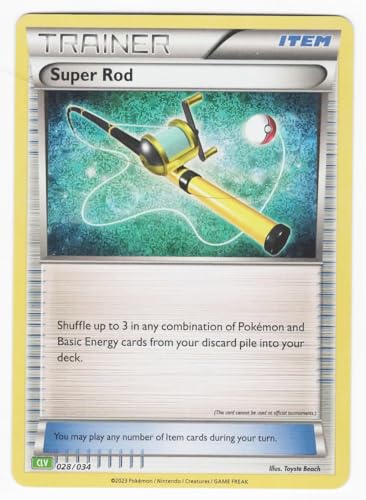 Pokemon - Super Rod 028/034 CLV - Classic Collection - Promo Holo Foil Card von Pokémon