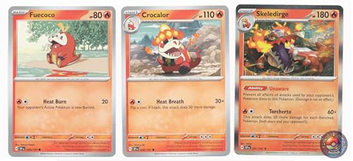 Pokemon Surging Sparks - Skeledirge 031/191 Folie, seltene Sammelkarten-Liste Pokemon Surging Sparks - Skeledirge 031/191 Folie, seltene Sammelkarten-Liste von Pokémon