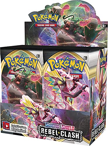 Pokemon Sword & Shield Rebel Clash Booster Display - EN Pokemon Sword & Shield Rebel Clash Booster Display - EN von Pokémon