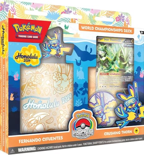 Pokemon TCG 2024 World Championships Deck - Fernando Cifuentes (Crushing Thorn) von Pokémon