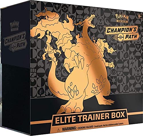Pokemon TCG Champion's Path Elite Trainer Booster Box - 10 Booster Packs Plus More! von Pokémon
