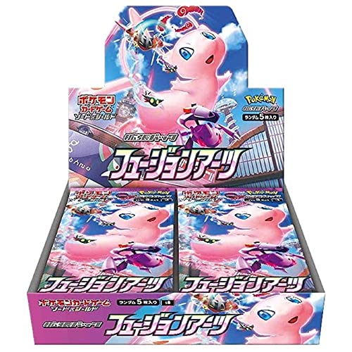 Pokemon TCG Fusion Arts Japanese Booster Box Sword & Shield Expansion Pack 30 Packs (1 Pack 5 Cards) von Pokémon