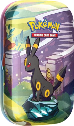 Pokémon TCG Mini-Dose: Scharlachrot und Violett – Prismatische Entwicklungen – Noctali (2 Booster und 1 Stück) von Pokémon