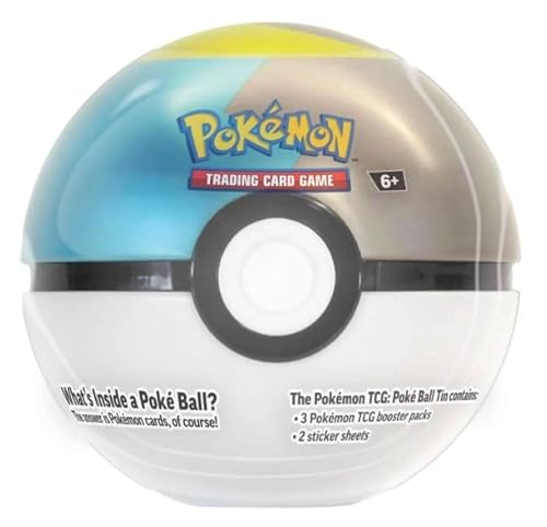 Pokemon TCG Moon Poke Ball Tin Trading Card Game Contains 3 Booster Packs Plus 2 Sticker Sheets von Pokémon