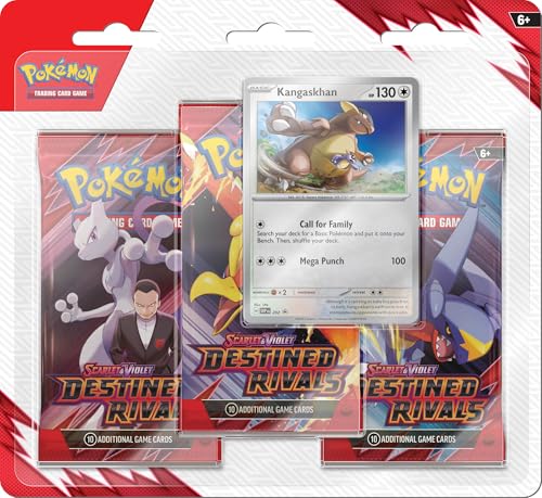 Pokemon TCG Scarlet & Violet 10 Destined Rivals Three Booster Blister von Pokémon
