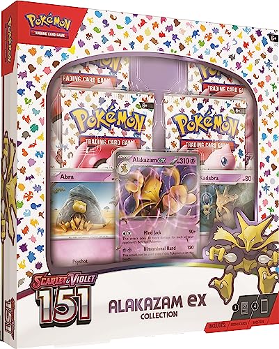 Pokemon TCG Scarlet & Violet 3.5 Pokemon 151 Alakazam Ex Box Pokemon TCG Scarlet & Violet 3.5 Pokemon 151 Alakazam Ex Box von Pokémon