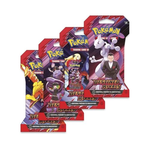 Pokemon TCG - Scarlet & Violet: Destined Rivals - 8 Booster Pack Lot - 80 Karten Pokemon TCG - Scarlet & Violet: Destined Rivals - 8 Booster Pack Lot - 80 Karten von Pokémon