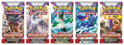 Pokémon TCG – Scharlachrot und Violett – Booster-Pack Entwicklungen in Paldea (Display x 36) von The Pokémon Company