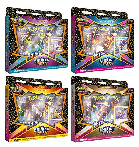 Pokémon TCG Shining Fates, Mad Party Pin Collection (8 Stück im Case) von Pokemon