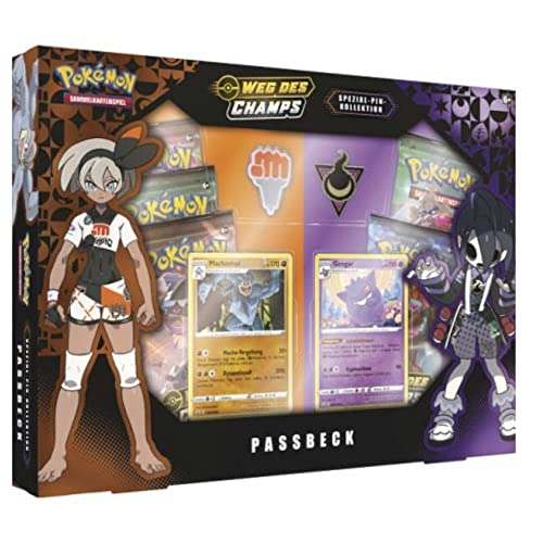 Pokemon TCG Weg des Champs Spezial Pin-Kollektion Passbeck Deutsch Pokemon TCG Weg des Champs Spezial Pin-Kollektion Passbeck Deutsch von Pokemon