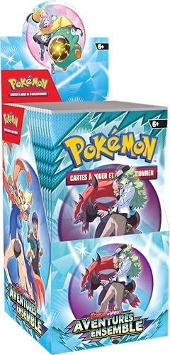 Pokémon-TCG: Booster-Display Karmesin und Purpur – Reisegefährten (18 Booster) von Pokémon