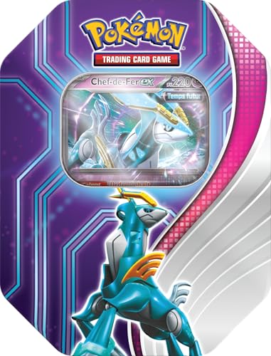 Pokémon TCG: Destinée Paradoxe Box – Chef-de-Fer-ex (1 glänzende Promokarte und 4 Booster) von Pokémon
