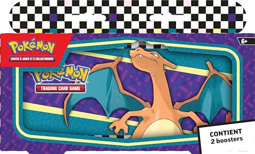 Pokémon TCG: Federmäppchen – Es ist der Schulanfang – Glurak (Box und 2 Booster) von Pokémon