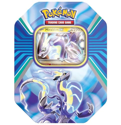 Pokémon TCG: Paldea Legends Summer Tin 2023 Miraidon ex - EN Pokémon TCG: Paldea Legends Summer Tin 2023 Miraidon ex - EN von Pokémon