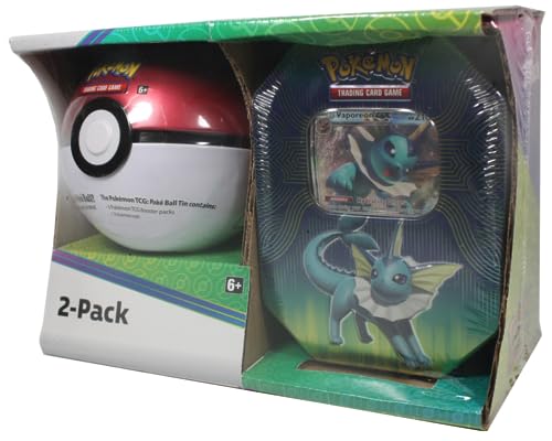 Pokemon TCG: Random Pokeball and Elemental Power Tin 2-Pack Bundle (Sun & Moon and XY Edition Booster Set) von Pokémon