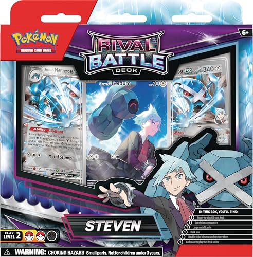 Pokemon TCG: Rival Battle Deck — Steven (60 Cards) von Pokemon