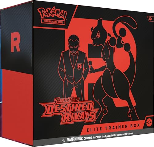 Pokemon TCG: Scarlet & Violet - Destined Rivals Elite Trainer Box - 9 Packs, Accessories, Promo von Pokemon