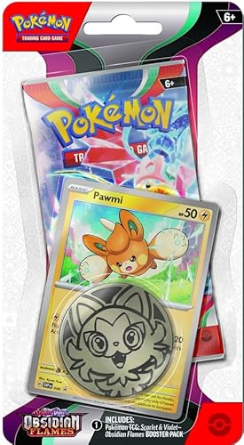 Pokemon TCG: Scarlet & Violet - Obsidian Flames Checklane Blister (Pawmi) von Pokémon