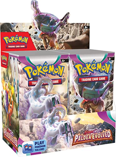 Pokémon TCG: Scarlet & Violet-Paldea Evolved Booster Display Box (36 Packs) - Niederländische Sprache von Pokémon