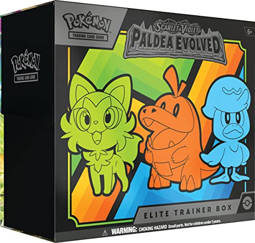 Pokémon TCG: Scarlet & Violet-Paldea Evolved Elite Trainer Box - EN von Pokémon