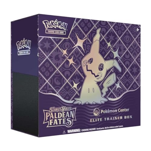 Pokemon TCG: Scarlet & Violet - Paldean Fates Pokemon Center Elite Trainer Box (Mimikyu) von Pokémon