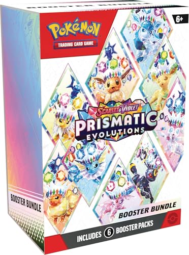 Pokémon TCG: Scarlet & Violet – Prismatic Evolutions Booster Bundle (6 Booster Packs) von Pokémon