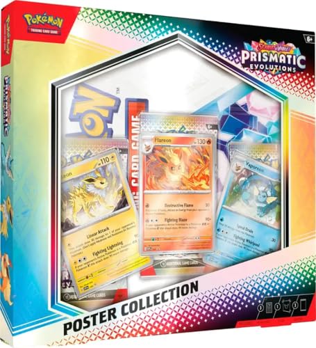 Pokemon TCG: Scarlet & Violet—Prismatic Evolutions Poster Collection Pokemon TCG: Scarlet & Violet—Prismatic Evolutions Poster Collection von Pokémon