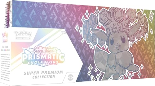 Pokemon TCG: Scarlet & Violet – Prismatic Evolutions Super-Premium-Kollektion Pokemon TCG: Scarlet & Violet – Prismatic Evolutions Super-Premium-Kollektion von Pokemon