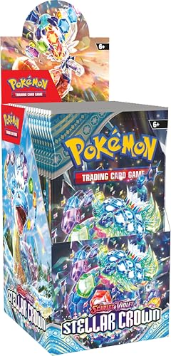 Pokémon TCG: Scarlet & Violet – Stellar Crown Booster Bundle (18 Booster-Packs) von Pokémon