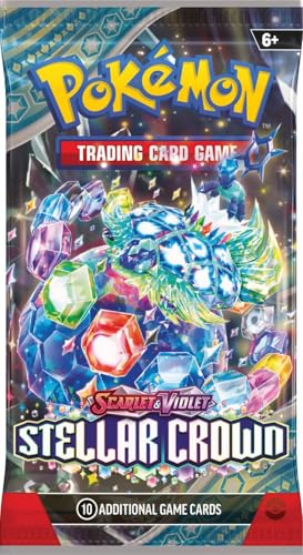 Pokémon TCG: Scarlet & Violet-Stellar Crown Booster Pack (10 Cards) - EN von Pokémon